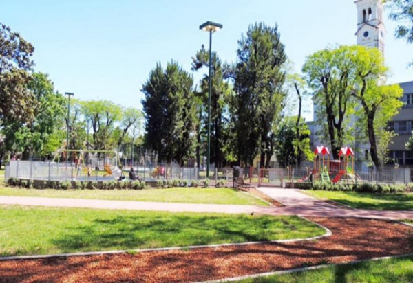 Se renovó la Plaza Leandro N. Alem en Villa Pueyrredón Nueva Ciudad