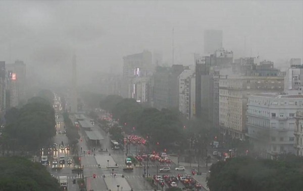 Alerta por tormentas fuertes y granizo en la Ciudad de Buenos Aires ...