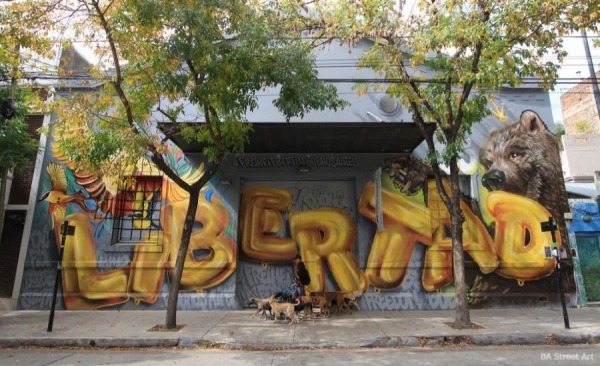 Se inauguró un mural en Chacarita que alude a la caída del Muro de Berlín - Nueva Ciudad