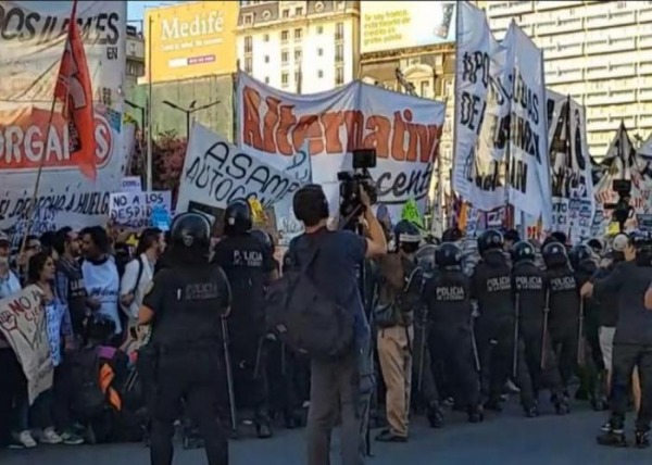 Cortes y desvíos por la movilización contra la Reforma Laboral en el ...